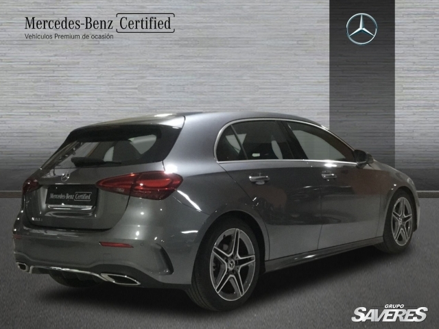 Mercedes-Benz Certified Clase A 180d AMG Line (EURO 6d) Gris Montaña